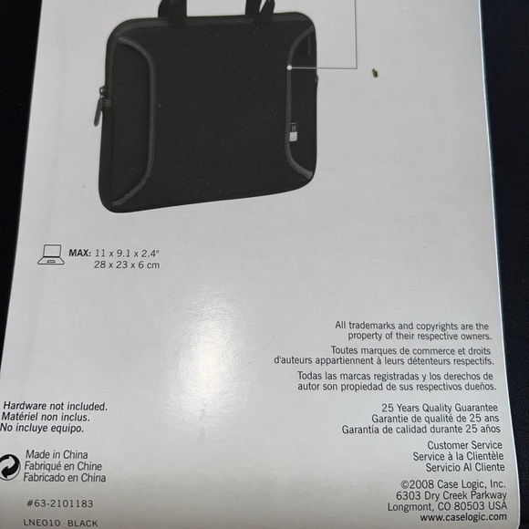 NWT CASE LOGIC Laptop Bag - Picture 2 of 6